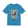 God Is Good All the Time Christian T-Shirt | Faith Cross Graphic Tee