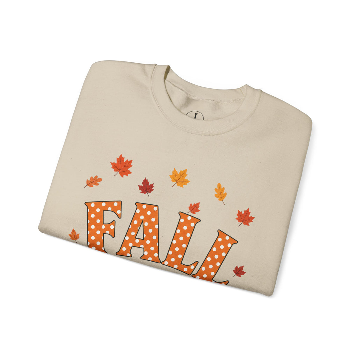 Fall Sweatshirt – Cozy Autumn Leaves Crewneck
