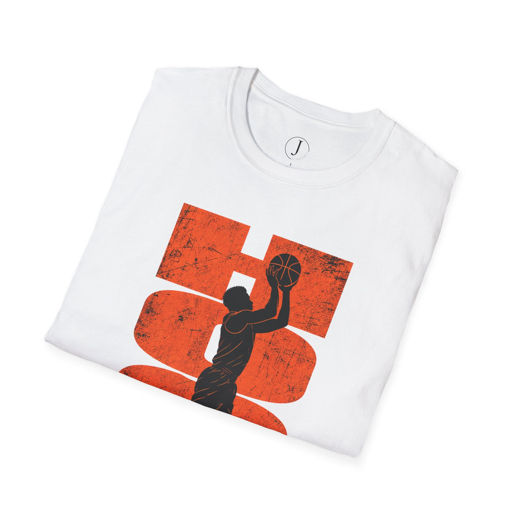 Basketball Player Shirt – Retro Hoop Graphic Tee