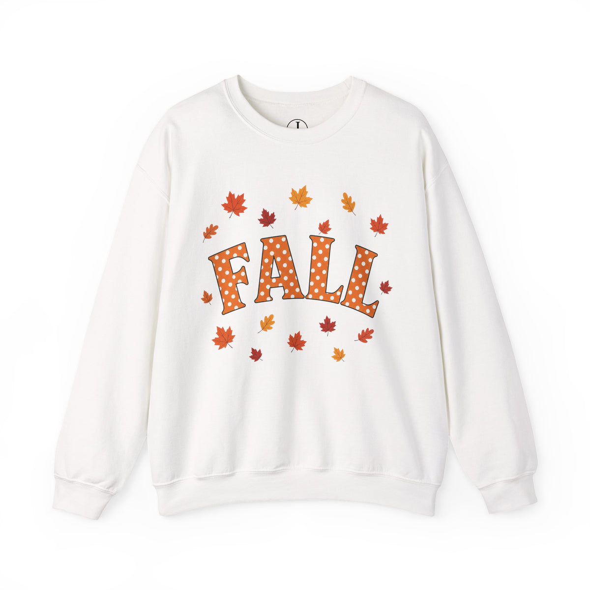 Fall Sweatshirt – Cozy Autumn Leaves Crewneck
