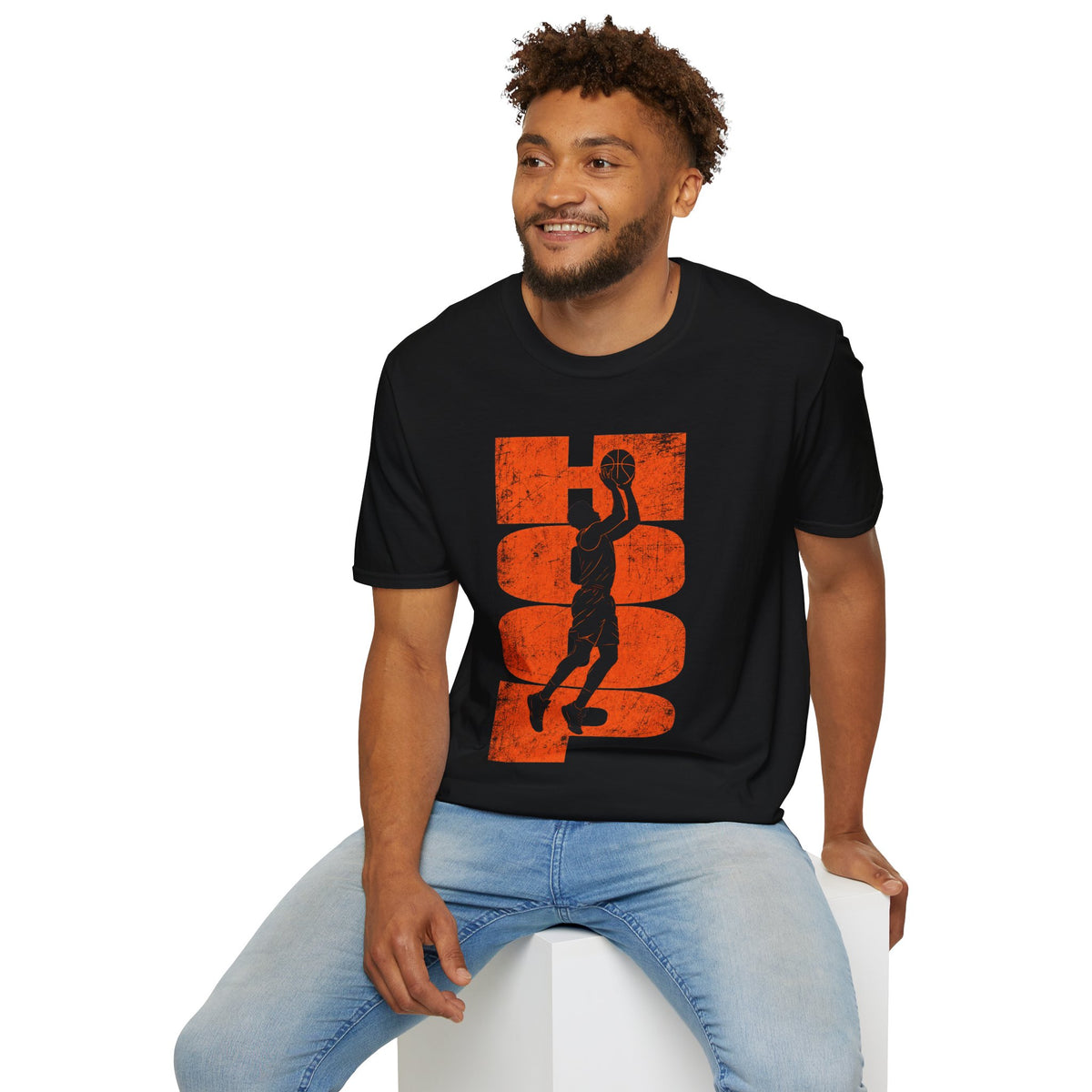 Basketball Player Shirt – Retro Hoop Graphic Tee