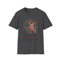 Faith Family Freedom Christian T-Shirt | American Flag Cross Patriotic Tee