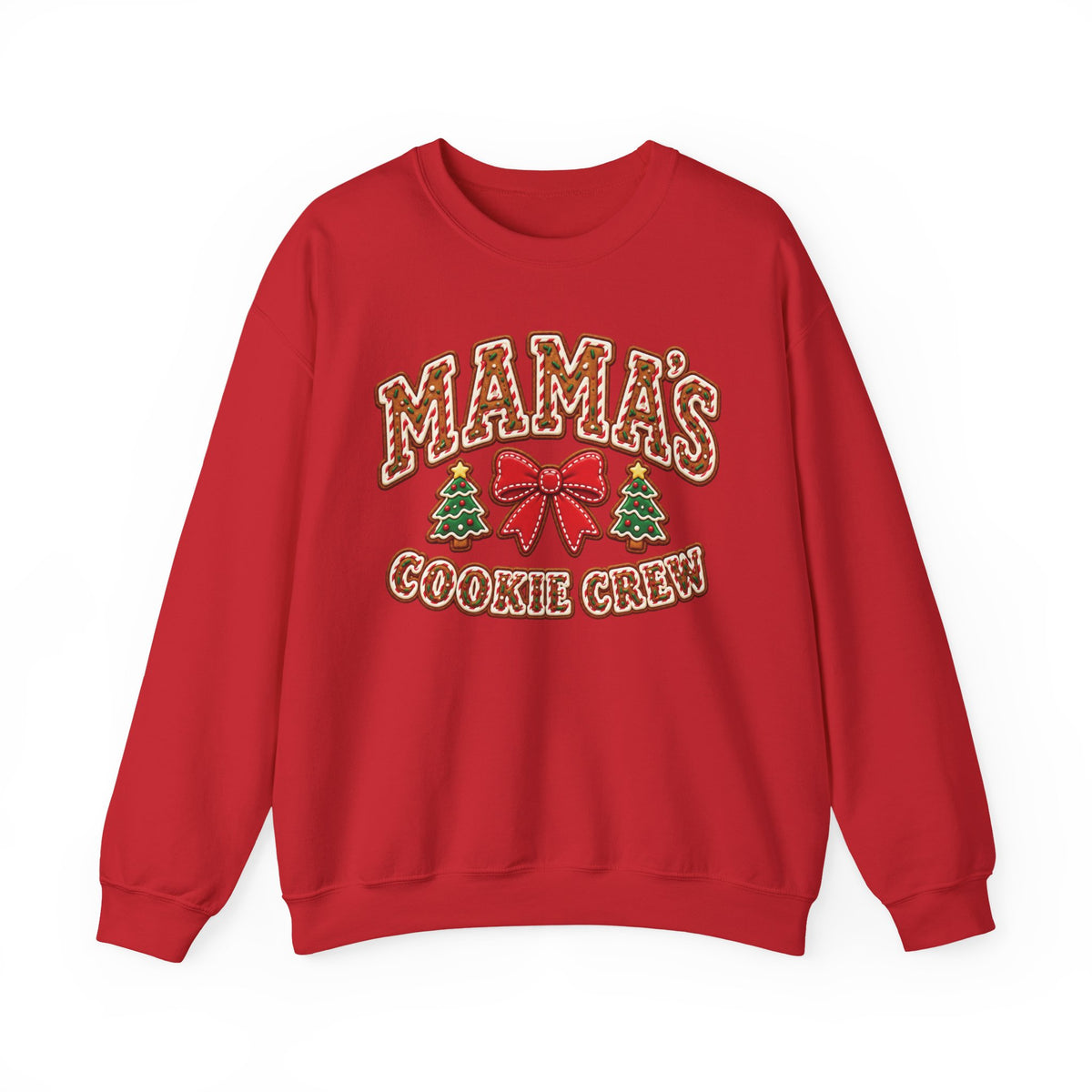 Mama's Cookie Crew Sweatshirt — Christmas Baking Family Tee