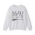 1692 They Missed One Sweatshirt — Witchy Salem Witch Trial Tribute Crewneck