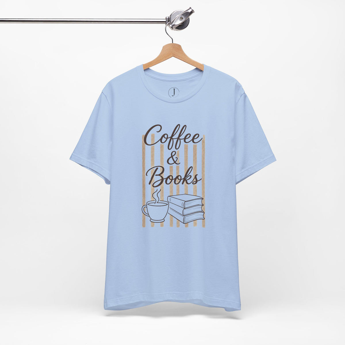 Coffee & Books T-Shirt – Cozy Book Lover Reading Tee